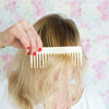 Opaline comb in Ivory