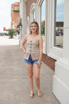 milliey top in taupe