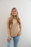 Nola Top in Taupe
