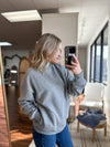 Mia Sweater in Charcoal