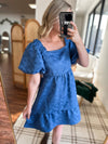 Rivera Dress in Blue RT