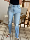 Maeve High Rise Mom Jeans