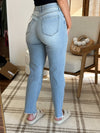 Maeve High Rise Mom Jeans