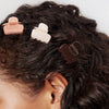 Mini Cloud Claw Clips 8pc Set in Rosewood // Kitsch