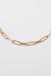 Twisted Links Necklace in Gold // Brenda Grands