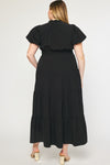 Carly Dress in Black +