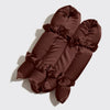 XL Satin Heatless Curling Set in Chocolate // Kitsch