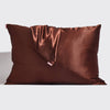 Satin Pillowcase - Chocolate // Kitsch