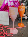 Wife of the Party Champagne Glass