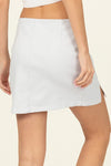 ceramic skirt w/ front slits