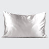 Satin Pillowcase - Silver // Kitsch