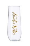Bride Tribe Stemless Champagne Glass