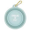 Sparkling Collapsible Dog Bowl