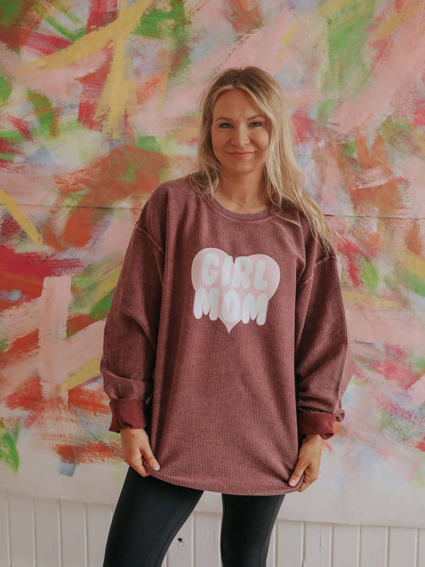 Girl mom online sweatshirt