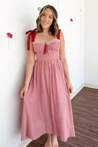 McKenzie Dress in Red