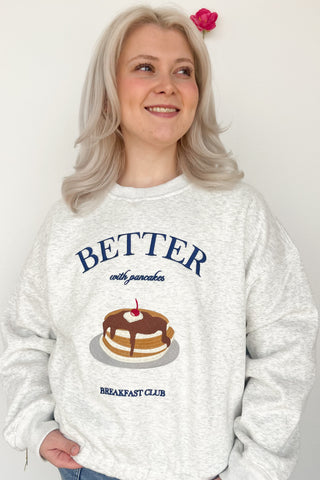 Better With Pancakes Sweater