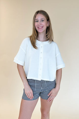 Samantha Top in Cream