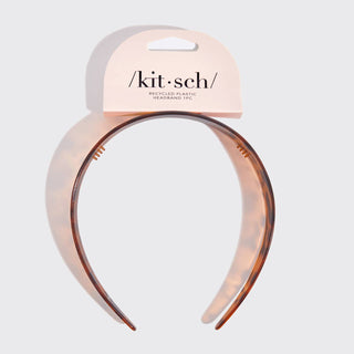 Wide Headband in Tortoise