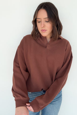 Melanie Sweater in Chestnut