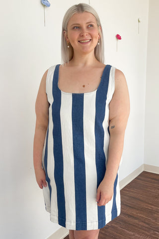 Stripe Color Block Dress