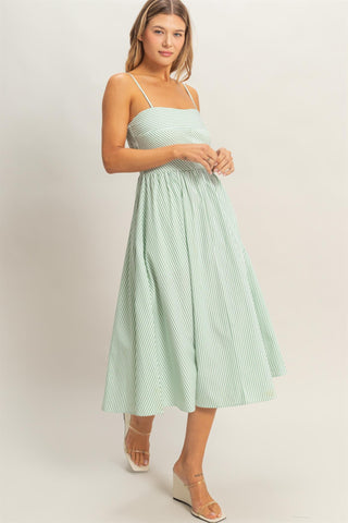 Miriam Dress in Green - Luna Boutique