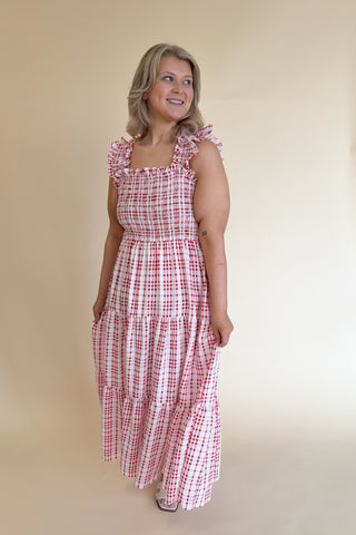 Danna Dress in Red +