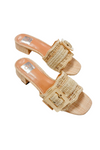 Nixie Sandal in Raffia // Dolce Vita