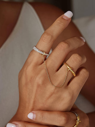 Orlaine Chain Double Ring