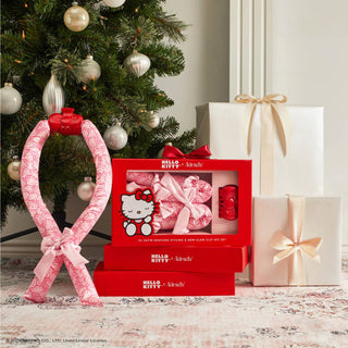 Hello Kitty x Kitsch Satin Styling Set