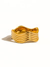 Ivan Wavy Ring - 18K Gold Plated