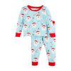 Blue Santa Glow Pajama Set // Mud Pie