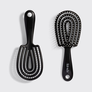 Mini Flexi Brush in Black // Kitsch - Luna Boutique