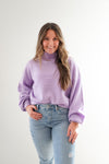 Change of Season Sweater in Purple