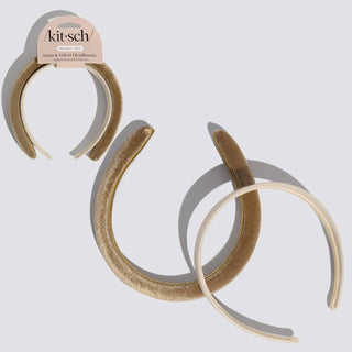 Satin & Velvet Headbands // Kitsch