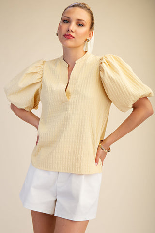 Kayla Top in Yellow