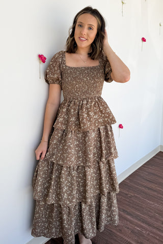 Victorian Floral Dress