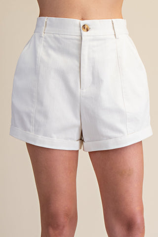 Amber Shorts in White