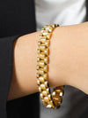 Yannick Watchband Bracelet - 18K Gold Plated