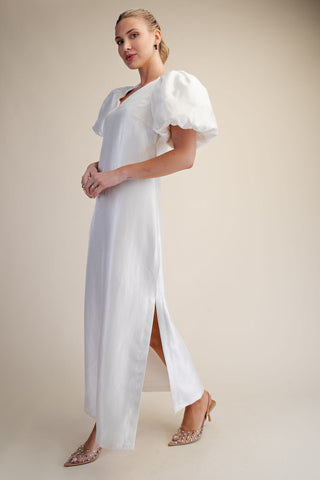 Stacey Dress in White