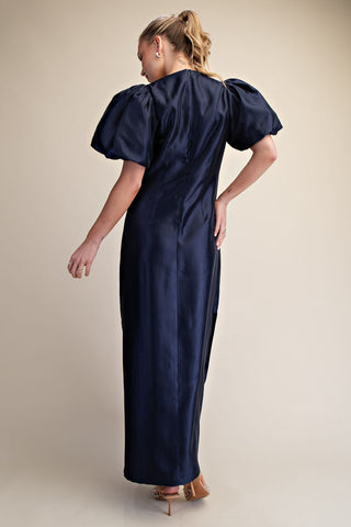 Stacey Dress in Navy
