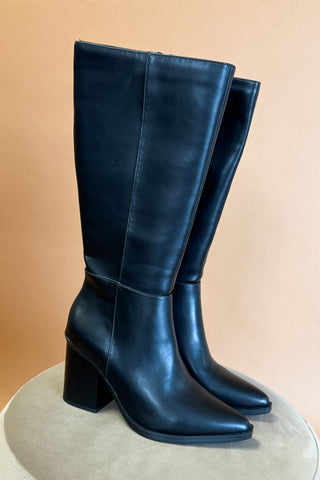 Vapor Dress Boots in Black