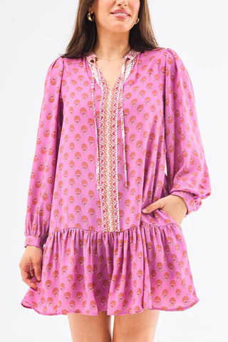 Natasha Foulard Dress +