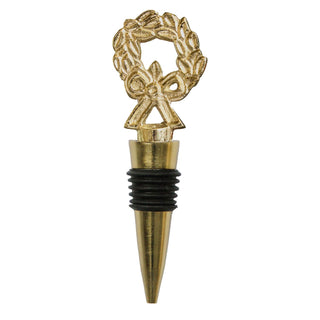 Gold Wreath Wine Stopper