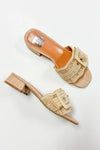 Nixie Sandal in Raffia // Dolce Vita