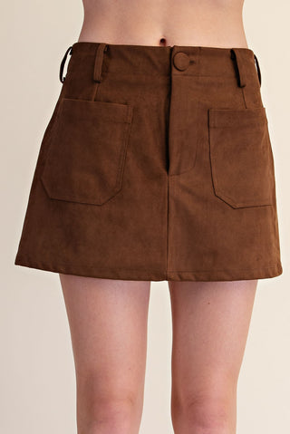 The Evening Unfolds Skort