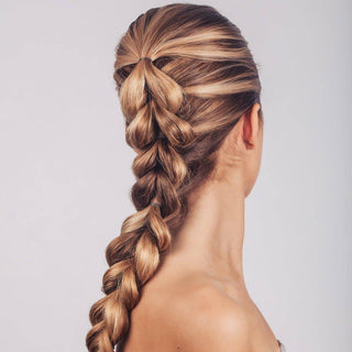 Elastic Hair Ties in Brown // Kitsch