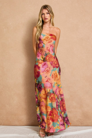 Parisian Floral Dress