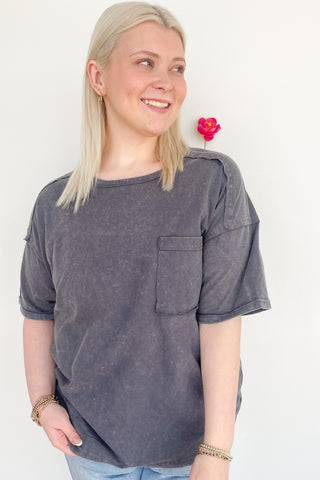 Andes Top in Charcoal