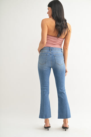Mena Jeans in Medium Denim