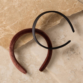 Satin & Velvet Headband Set // Kitsch
